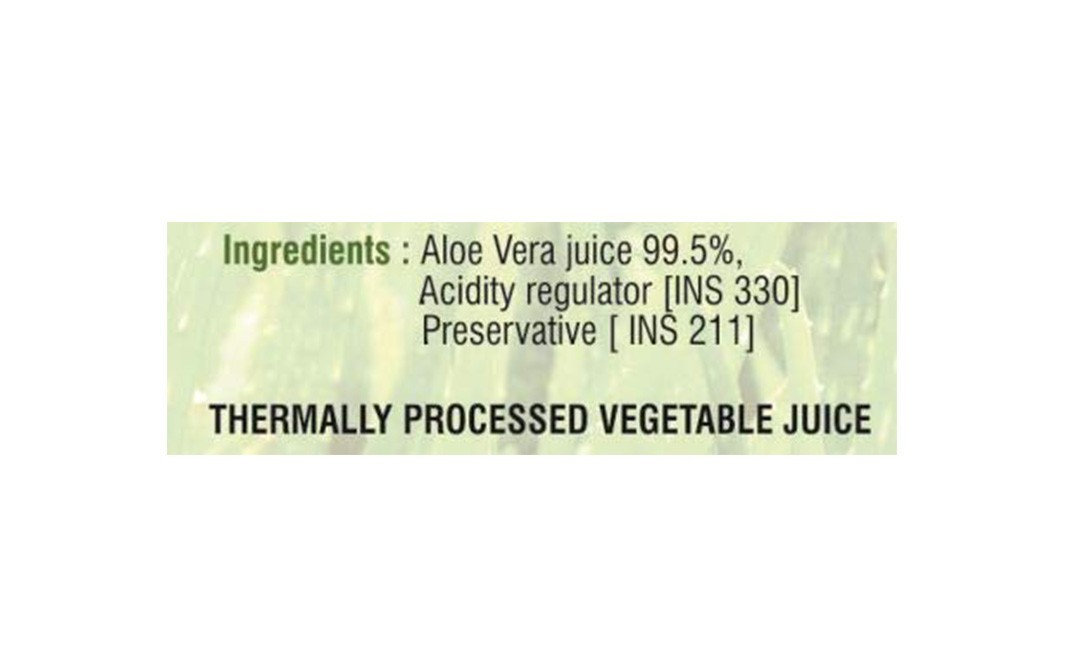 Disano Aloe Vera Juice    Glass Bottle  500 millilitre